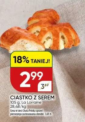 Ciastko z serem La Lorraine
