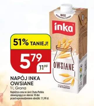 Napój Inka owsiane
