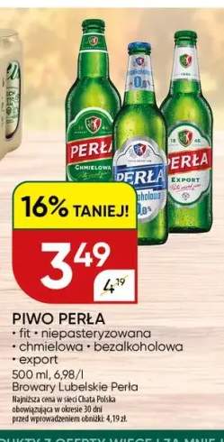 Piwo Perła Fit +4 warianty