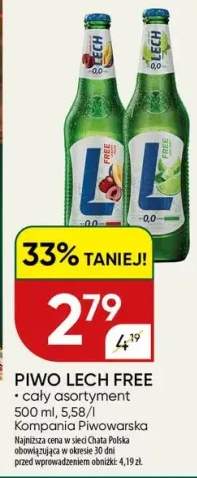 Piwo bezalkoholowe Lech