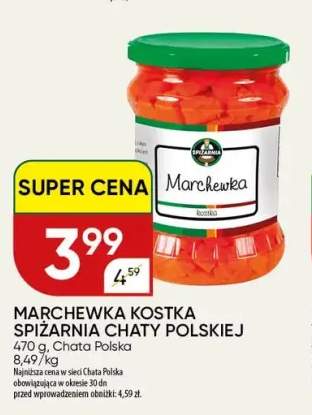 Marchewka kostka Spiżarnia Chaty Polskiej