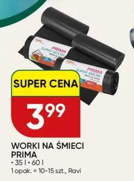 Worki na śmieci Prima 35 l +1 wariant