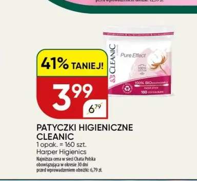 Patyczki higieniczne Cleanic