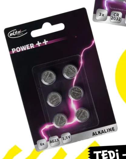 Baterie alkaliczne AG13 Elta 6-pak