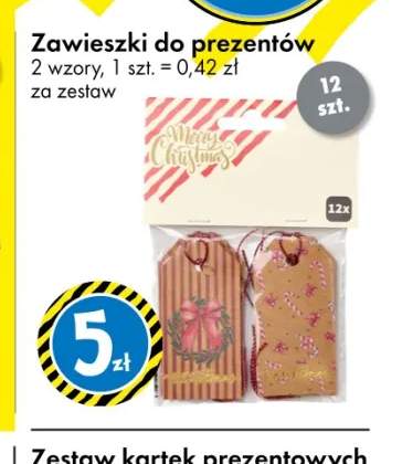 Zawieszki do prezentów