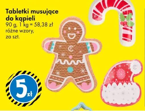 Tabletki musujące do kąpieli