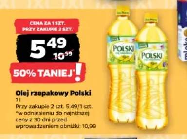 Olej rzepakowy Polski