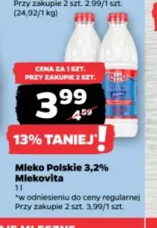 Mleko Polskie Mlekovita 3,2%