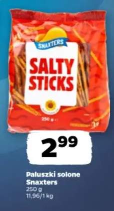Paluszki solone Snaxters