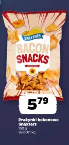 Prażynki bekonowe Snaxters