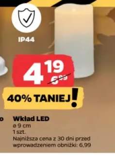 Wkład LED ø 9 cm