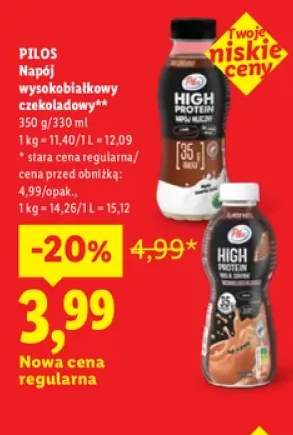 Napój wysokobiałkowy czekoladowy Pilos
