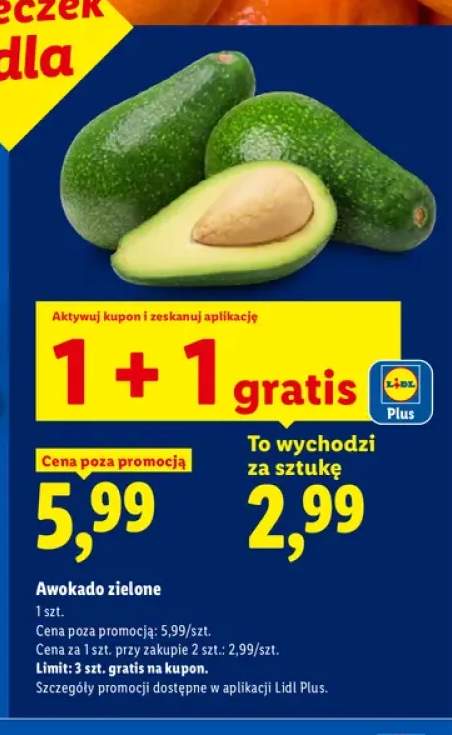 Awokado zielone