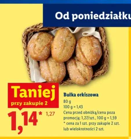 Bułka orkiszowa