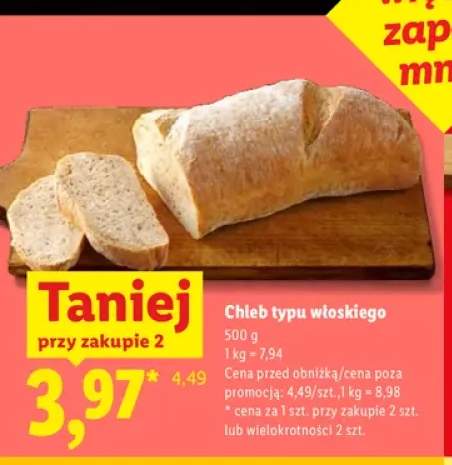 Chleb typu włoskiego