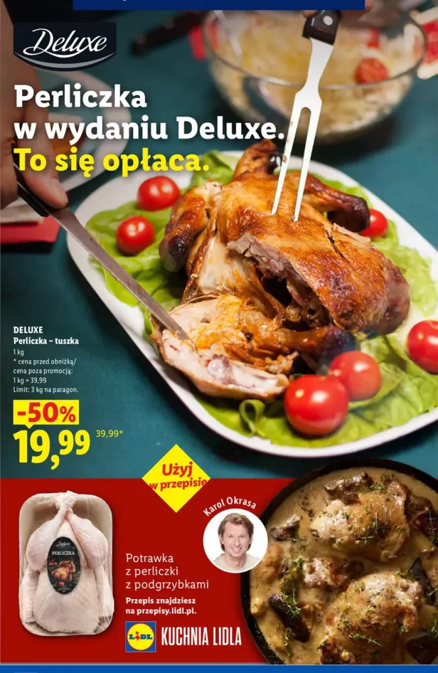 Perliczka tuszka Deluxe