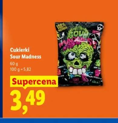 Cukierki Sour Madness