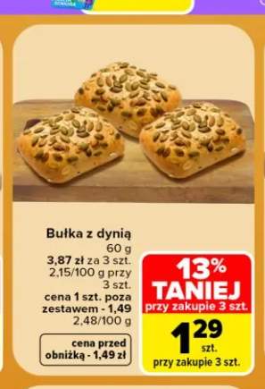 Bułka z dynią