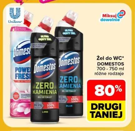 Żel do WC Domestos