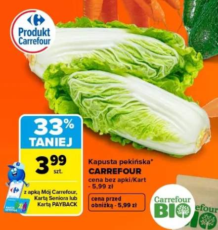Kapusta pekińska Carrefour