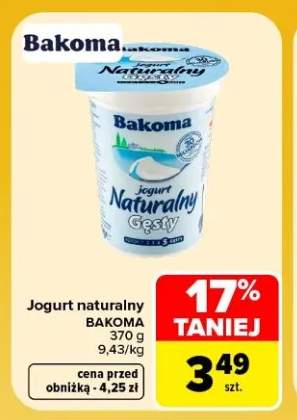 Jogurt naturalny Bakoma