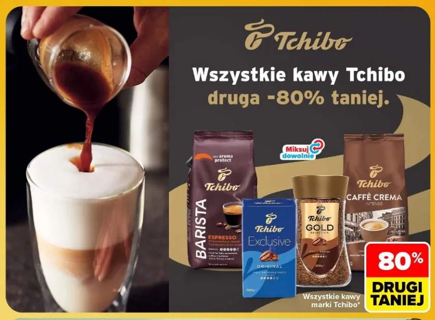 Kawy Tchibo +4 warianty