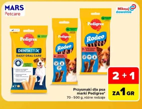 Przysmaki dla psa Pedigree