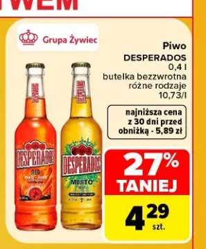 Piwo Desperados Red +1 wariant