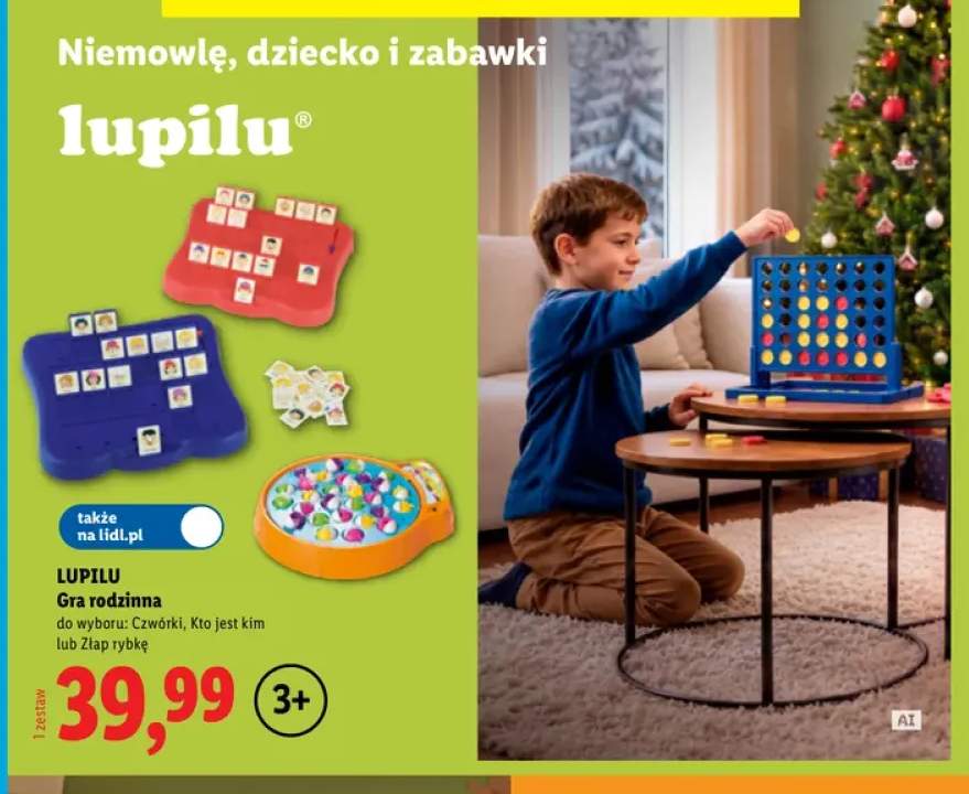 Gra rodzinna Czwórki Lupilu +2 warianty