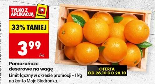 Pomarańcze deserowe