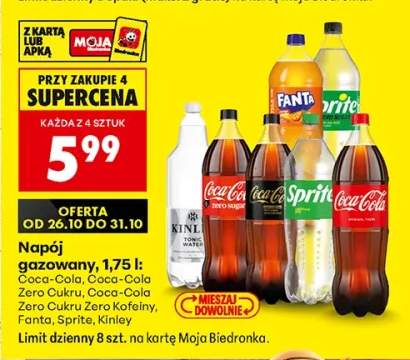 Napój gazowany Coca-Cola Zero Cukru +5 wariantów