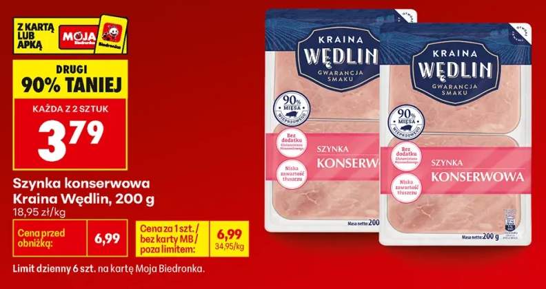 Szynka konserwowa Kraina Wędlin