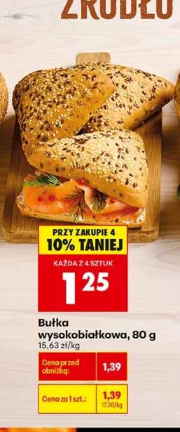 Bułka wysokobiałkowa