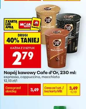 Napój kawowy espresso Cafe d'Or +2 warianty