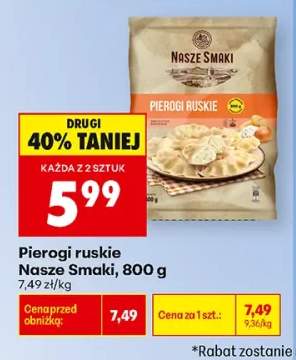 Pierogi ruskie Nasze Smaki