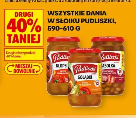 Dania w słoiku Pudliszki +3 warianty
