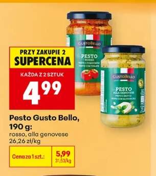 Pesto rosso GustoBello 190 g +1 wariant