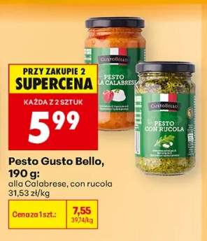 Pesto alla Calabrese GustoBello 190 g +1 wariant