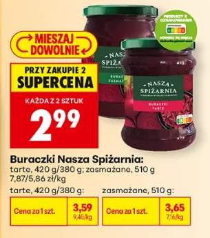 Buraczki tarte Nasza Spiżarnia +1 wariant