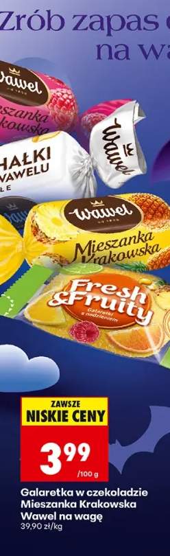 Galaretka w czekoladzie Mieszanka Krakowska Wawel na wagę