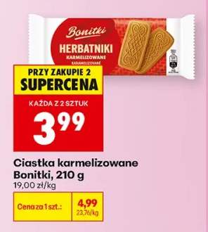 Ciastka karmelizowane Bonitki