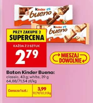 Baton Kinder Bueno classic +1 wariant