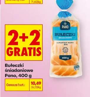 Bułeczki śniadaniowe Pano