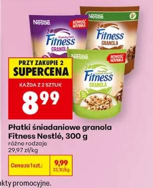 Płatki śniadaniowe granola Fitness Nestlé