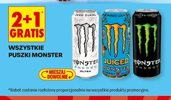 Puszki Monster +3 warianty