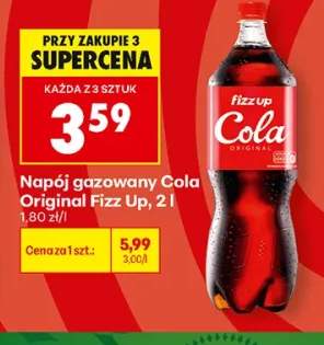 Napój gazowany Cola Original Fizz Up