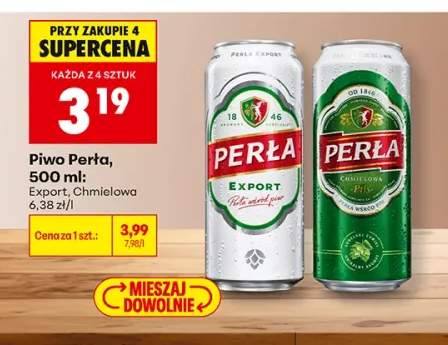 Piwo Perła Export +1 wariant