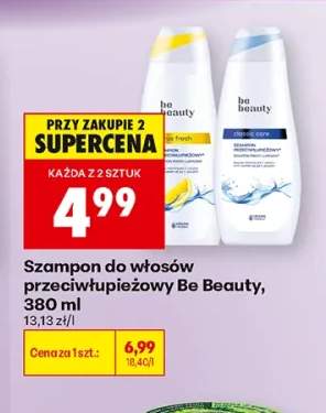Szampon do włosów przeciwłupieżowy Be Beauty citrus fresh +1 wariant