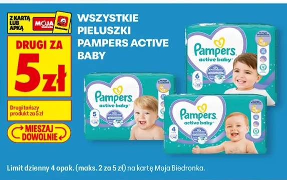 Pieluszki Pampers Active Baby