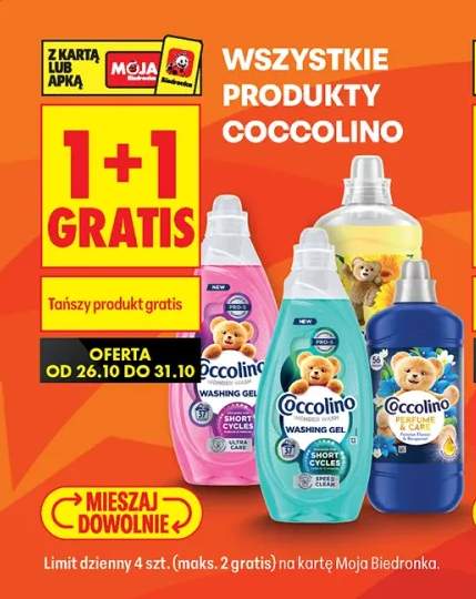 Produkty Coccolino +4 warianty